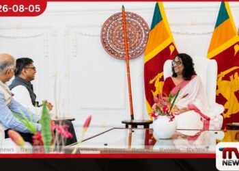 ඉන්දීය විදේශ ලේකම් සහ අග්රාමාත්ය ආචාර්ය හරිනි අමරසූරිය අතර අරලියගහ මන්දිරයේදී විශේෂ හමුවක්