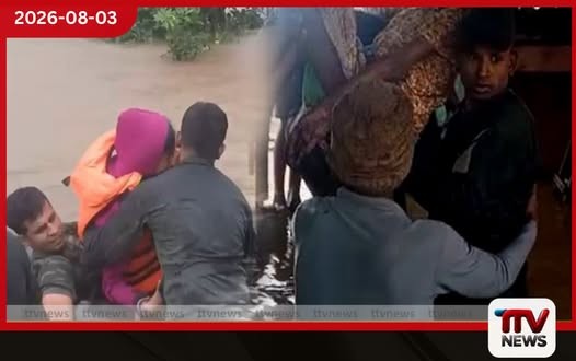 ගංවතුරට කොටුවූ ජනතාව බේරාගන්න යළි පෙරට ආ රණවිරුවෝ!