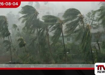 නිරිතදිග මෝසමෙන් තද සුළං…