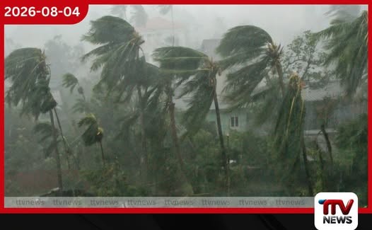 නිරිතදිග මෝසමෙන් තද සුළං…