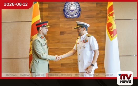 පාකිස්තාන ආරක්ෂක උපදේශක කර්නල් මුහම්මද් තල්හා බදාර් නාවික හමුදාපති හමුවෙයි