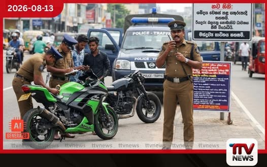 Modified බයික්වලට පොලීසියෙන් දැඩි නීති බලපත්ර නැති අයටත් වැඩ වරදියි