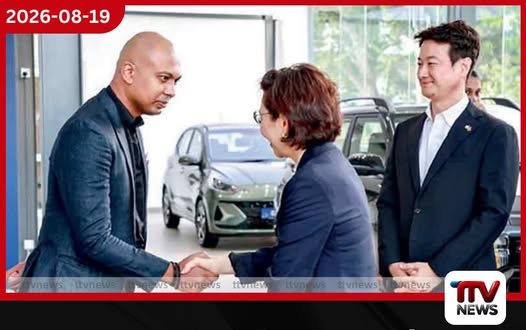 කොළඹ Hyundai ප්රධාන ප්රදර්ශනාගාරයට කොරියානු තානාපතිනිය පැමිණෙයි