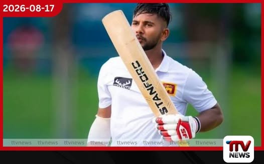 ඉන්දියාවට එරෙහි පළමු ටෙස්ට් තරගයේදී සොනාල් දිනුෂගෙන් මංගල ටෙස්ට් ශතකයක්!