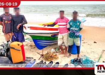 මුහුදු තීරයේ නීතිවිරෝධී ධීවර කටයුතුවල නිරත වූ 24 දෙනෙකු නාවික හමුදා භාරයට