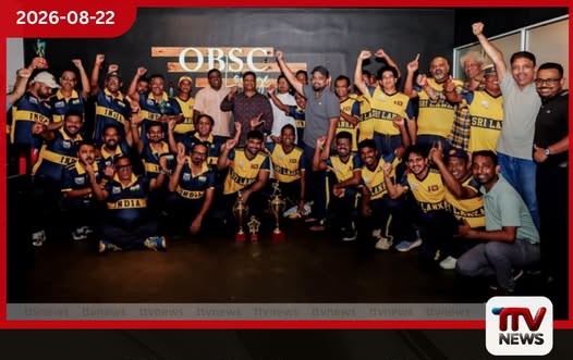 ඉන්දියා මාධ්ය කණ්ඩායම පරදා ශ්රී ලංකා ක්රීඩා මාධ්ය කණ්ඩායමට කඩුලු 7ක ජයක්