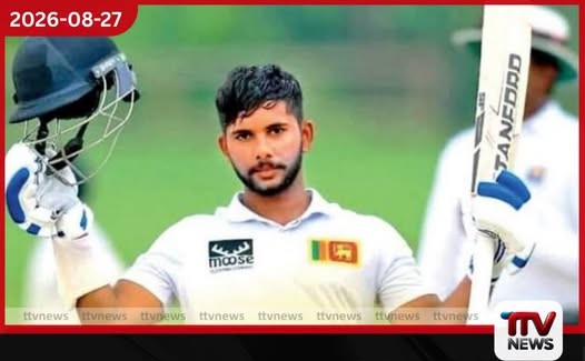 ඉන්දියාවට එරෙහිව SSC පිටියේදී සොනාල් දිනූෂගෙන් වාර්තාගත ශතකයක්!