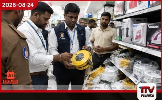 SLS සහතිකය නොමැති විදුලි ප්ලග් කෝඩ් අලෙවි කළ අනුරාධපුර සුපිරි වෙළඳසැලකට රුපියල් ලක්ෂ 2 ක දඩ