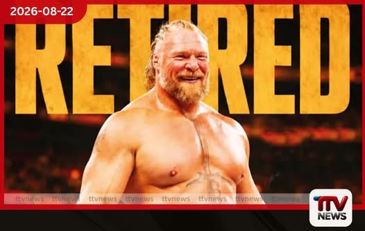රෙස්ලින් වළල්ලේ මෘගයා Brock Lesnar විශ්රාම ගනී
