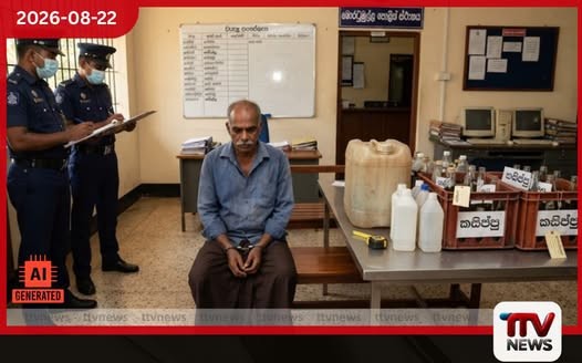 කටුබැද්දේදී නීතිවිරෝධී මත්පැන් බෝතල් 100ක් සමඟ පුද්ගලයෙකු අත්අඩංගුවට