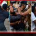 පෙරහරේ ආරක්ෂාව භාර පොලිසියට පරුෂ වචනයෙන් බැන වැදුණු  පුද්ගලයෙක් අත්අඩංගුවේ