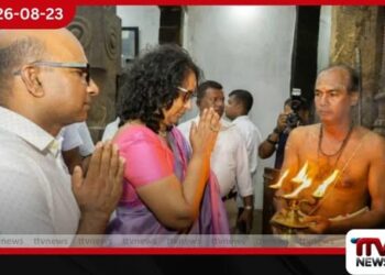 අගමැති හරිනි මුන්නේශ්වරම් කෝවිලේ ආශිර්වාද පූජාවට එක්වෙයි