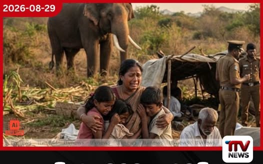 හම්බෙගමුවම අඬවමින් දරුවන් තුන්දෙනෙකුගේ තාත්තා වනඅලි ප්රහාරයෙන් සදහටම ඇස් පියාගනී