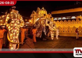 මහනුවර ඇසළ පෙරහැර මංගල්‍යයේ සිව්වන කුඹල් පෙරහැර වීථි සංචාරය ආරම්භ කරයි