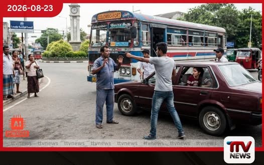මහ දවල් බස් කොන්දොස්තරගේ හිසට වායු රයිෆලය එල්ල කරලා සිසුන් ඇතුළු සිව්දෙනෙක් අත්අඩංගුවට