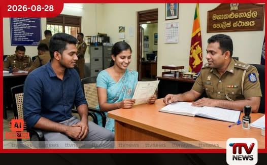 දින පහක් අතුරුදන්ව සිටි තරුණිය අවසානයේ විවාහ සහතිකයක් සමඟ මහාකළුගොල්ල පොලිසියට පැමිණෙයි