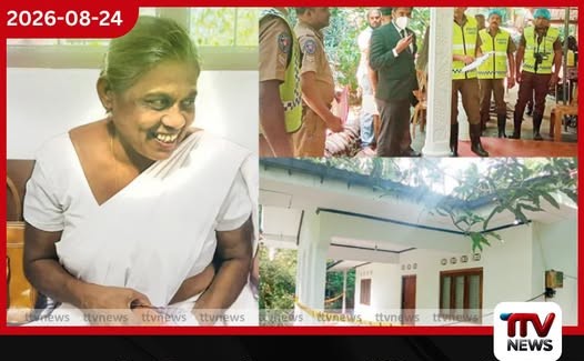 දරුවාගේ උපන්දිනයට කේක් එකක් ගැනීමට මුදල් නොමැති නිසා විශ්රාමික විදුහල්පතිවරියක් ඝාතනය කර රන් ආභරණ කොල්ලකයි.