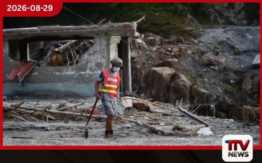 නේපාලයේ ගංවතුර මරණ 600 පනී චීන දේශසීමාවේ යළිත් ගලන විපතක බියක්