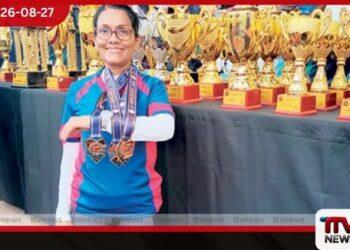 මීටර් 100, 200 සහ දුර පැනීමෙන් රන් පදක්කම් තුනක් දිනූ තමාරා අඛණ්ඩව 5 වැනි වරටත් දක්ෂතම ක්‍රීඩිකාව වෙයි