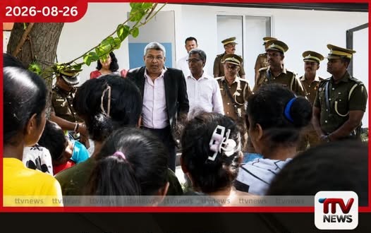 අනුරාධපුර බන්ධනාගාරයට අධිකරණ අමාත්ය හර්ෂණ නානායක්කාරගෙන් හදිසි නිරීක්ෂණ සංචාරයක්