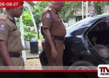 වෙන්නප්පුවේ සුඛෝභෝගී කාර් එකෙන් මත්පැන් බෙදූ චලාගේ ගෝලයෝ දෙන්නෙක් ලක්ෂ 10ක ස්ප්‍රීතු සමඟ මාට්ටු!
