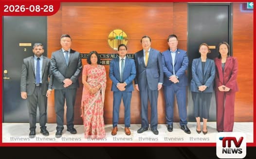 නියෝජ්ය ඇමැති චතුරංග අබේසිංහ මෙල්බර්න්හිදී චීන ව්යාපාරික නායකයන් හමුවෙයි