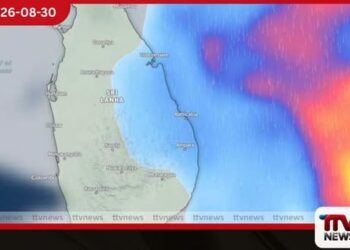 මුහුදු රළ මීටර් 3ක් දක්වා ඉහළ යයි