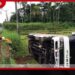 මංගල ගමනක් ගිය බස් රථය නාවලපිටියේදී පෙරළිලා…