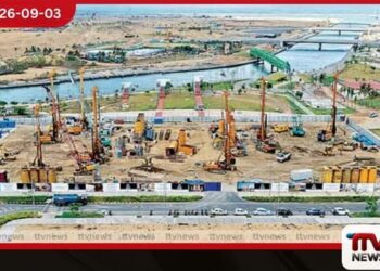 Port City Colombo හි Central Park Boulevard ව්යාපෘතියේ 60%ක piling වැඩ අවසන්