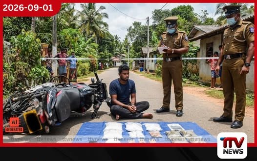 කෝටි 3කට අධික මත්කුඩු සමඟ 24 හැවිරිදි සැකකරුවෙකු බලපිටියේදී අත්අඩංගුවට!