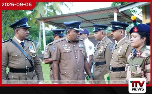 ඉත්තපාන පොලිසියේ පළමු වාර්ෂික නිල පරීක්ෂණය සාර්ථකයි