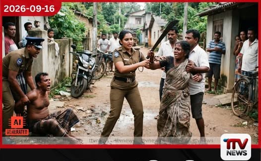 කුඩුත් එක්ක සිටි සැමියා අත්අඩංගුවට ගැනීමට යාමේදී බිරිඳ මන්නයක් රැගෙන රාජකාරියට බාධා කරලා…
