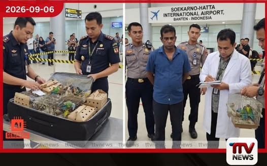 ගමන්මල්ලේ පෙට්ටි 15ක සඟවාගෙන ගිය පක්ෂීන් 101ක්!