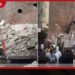 දිල්ලියේ මහල් 6ක ගොඩනැගිල්ලක් එකවර කඩා වැටෙයි!