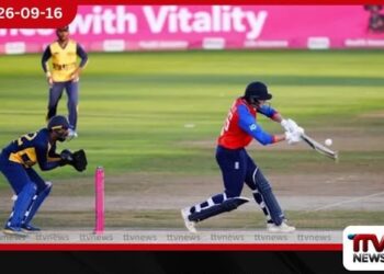 එංගලන්ත ක්‍රිකට් පිටියේ බලාපොරොත්තු වූ තණ නෑ… පන්දුවේ හැසිරීම හිතාගන්න බෑ..