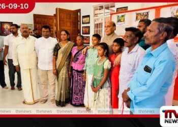 ඉන්දීය ආරක්ෂක අමාත්ය රාජ්නාත් සිං නුවරඑළිය සීතා අම්මාන් කෝවිලේ විශේෂ පූජාවකට එක්වෙයි
