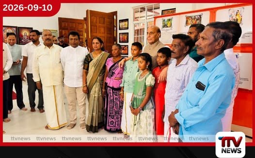 ඉන්දීය ආරක්ෂක අමාත්ය රාජ්නාත් සිං නුවරඑළිය සීතා අම්මාන් කෝවිලේ විශේෂ පූජාවකට එක්වෙයි