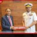 මාලදිවයින් මහකොමසාරිස් සහ නාවික හමුදාපති අතර විශේෂ හමුවක්