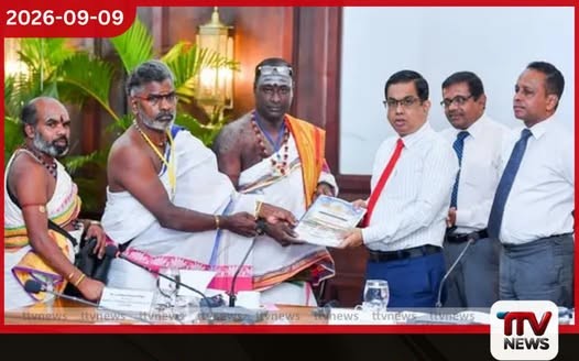 ශ්රී ලංකා කඳුරට හින්දු පූජකවරු පිරිසක් සහ ජනපති ලේකම් අතර විශේෂ හමුවක්