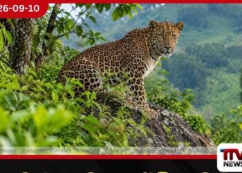බගවන්තලාව තෙරේසියා වත්තේ කඳුකර කොටියෙක් සැරිසරයි…