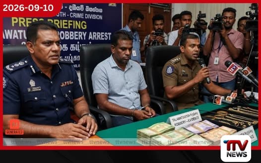 තලවතුගොඩ ආයතනයකට පැන මන්නා පෙන්වා මුදල් හා රන් කොල්ලකෑ රියදුරු අත්අඩංගුවට!