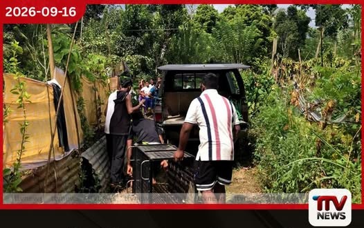 වයර් උගුලකට හසු වූ කඳුකර දිවියෙක් බේරා ගැනීමට ගිය වනජීවී පශු වෛද්යවරයෙකුට දිවියා ප්රහාරයක් එල්ල කරයි