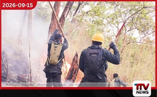 වැල්ලවාය තිත්තමලුව කන්ද රක්ෂිතයේ හටගත් ගින්න යුද හමුදා සහායෙන් සාර්ථකව පාලනය කෙරේ!