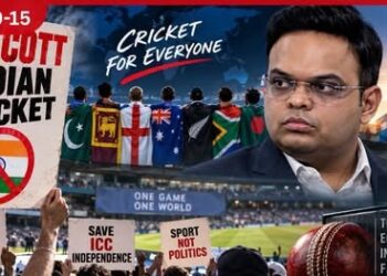 ඉන්දීයාවේ පාදඩ ක්රිකට් වර්ජනය කරමු ජේ ෂා ICCයෙන් එලවමු