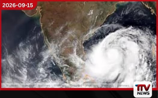 ශ්රී ලංකාව ආසන්නයේ පහළ වායුගෝලයේ කැළඹීමක්…