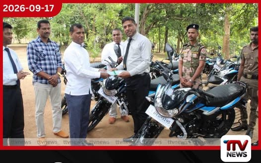 අලි මිනිස් ගැටුම අවම කරන්න මහනුවර, බදුල්ල, නුවරඑළිය ආවරණය වන පරිදි වනජීවී නිලධාරීන්ට යතුරුපැදි බෙදාදෙයි
