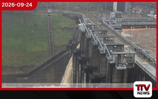 ඉහළ කොත්මලේ ජලාශයේ වාන් දොරටුවක් විවෘතයි