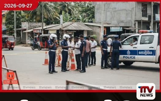 විශේෂ මෙහෙයුම්වලින් පුද්ගලයින් 27,201ක් පරීක්ෂා කර සැකකරුවන් 502ක් අත්අඩංගුවට