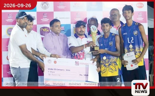 ජාතික වෙරළ වොලිබෝල් ශූරතාවලියේ විවෘත පිරිමි සහ 23න් පහළ කාන්තා ශූරතා ගුවන් හමුදාවට