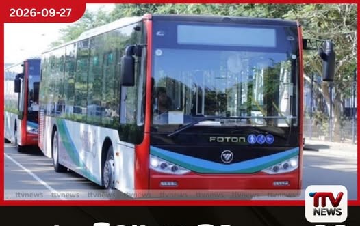 සැප්තැම්බර් 29 සිට කොළඹට නව බස් රථ 104ක් මාර්ග 7ක් ඔස්සේ ධාවනයට